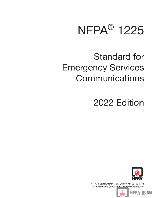 NFPA 1225 PDF NFPA 1225 PDF